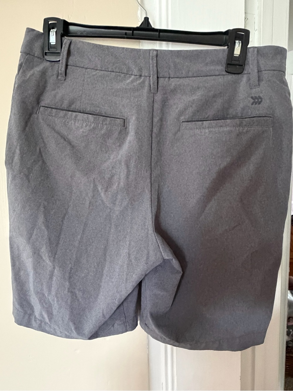 all in motion Gray Flat-Front Performance Shorts - Picture 2 of 3
